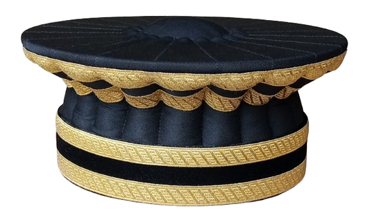 Toque magistrat noire 4 galons ors, M2