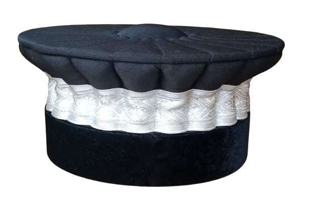 Toque magistrat noire 1 galon argent, M2